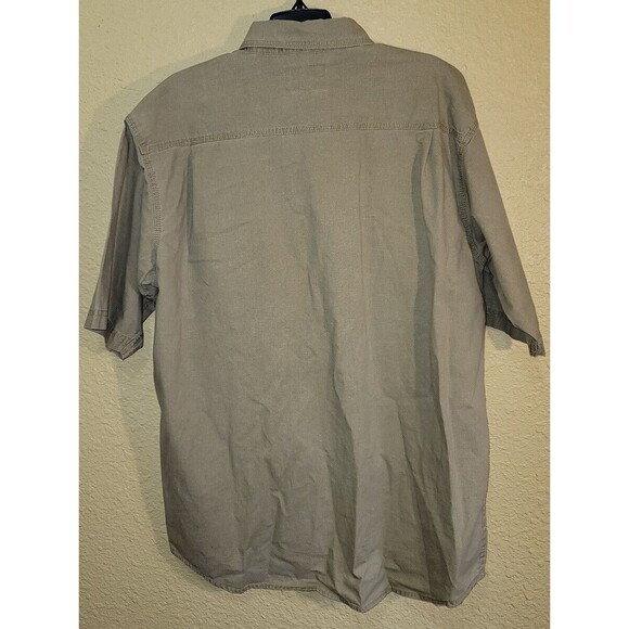 Redhead Men's Size XL Khaki Cotton Blend S/S Hunting Outdoor Shirt Coyote Brn - Picture 2 of 9